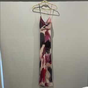 Elegant Multicolor Maxi Dress